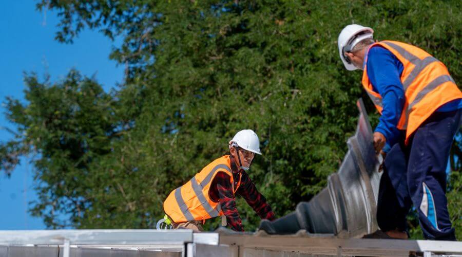 Roof repair in Melvin, TX